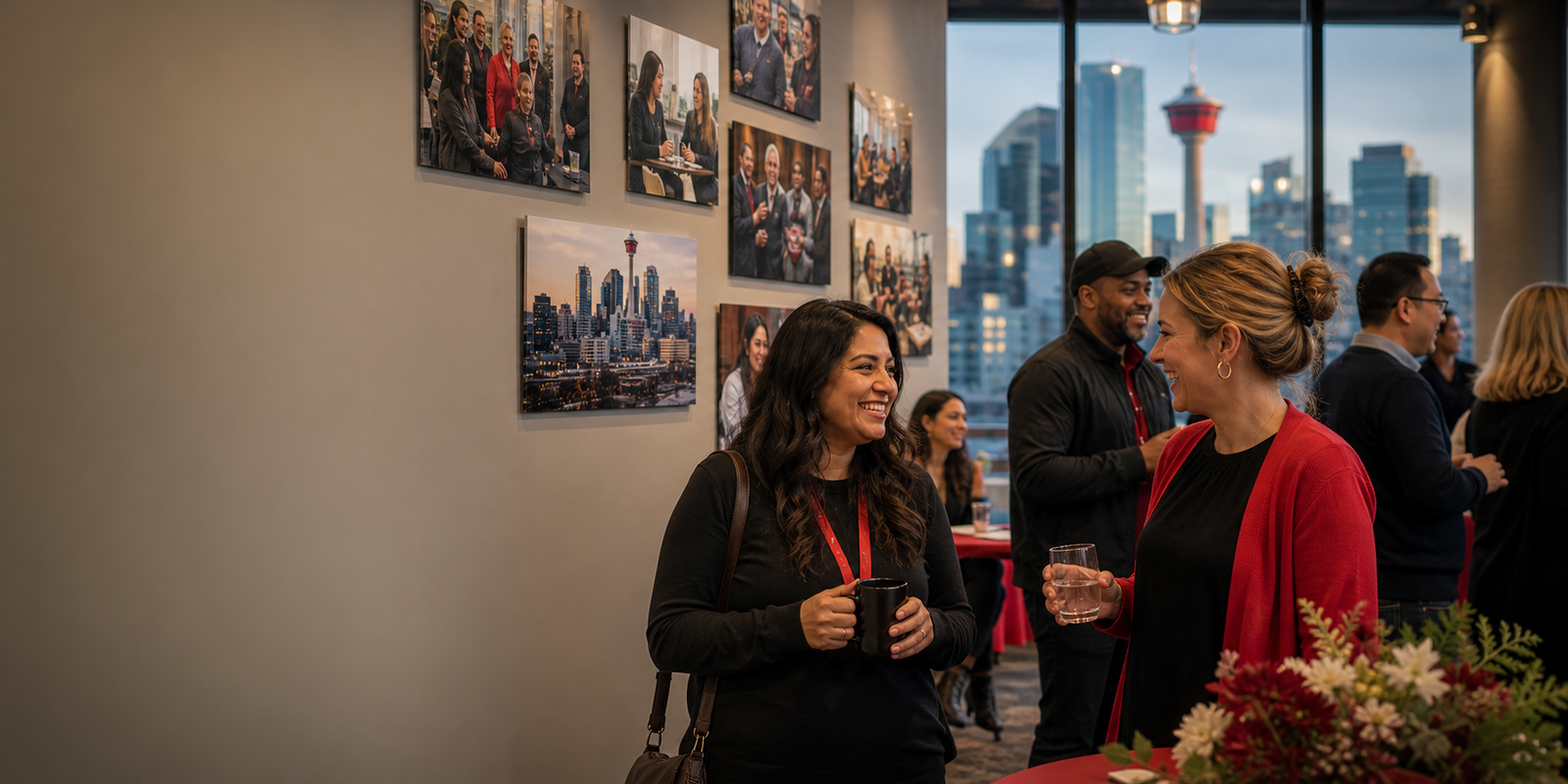 Premium Calgary Area Council gallery scene with event photos and members