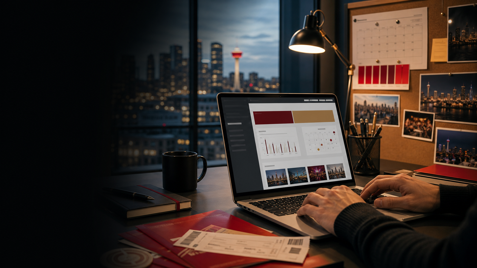 Calgary Area Council staff portal workspace
